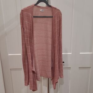 Volcom Women's Open Front Cardigan - Rose